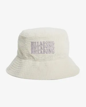 Billabong Women's Beachy Bucket Hat White Cap 24E551506-WCP