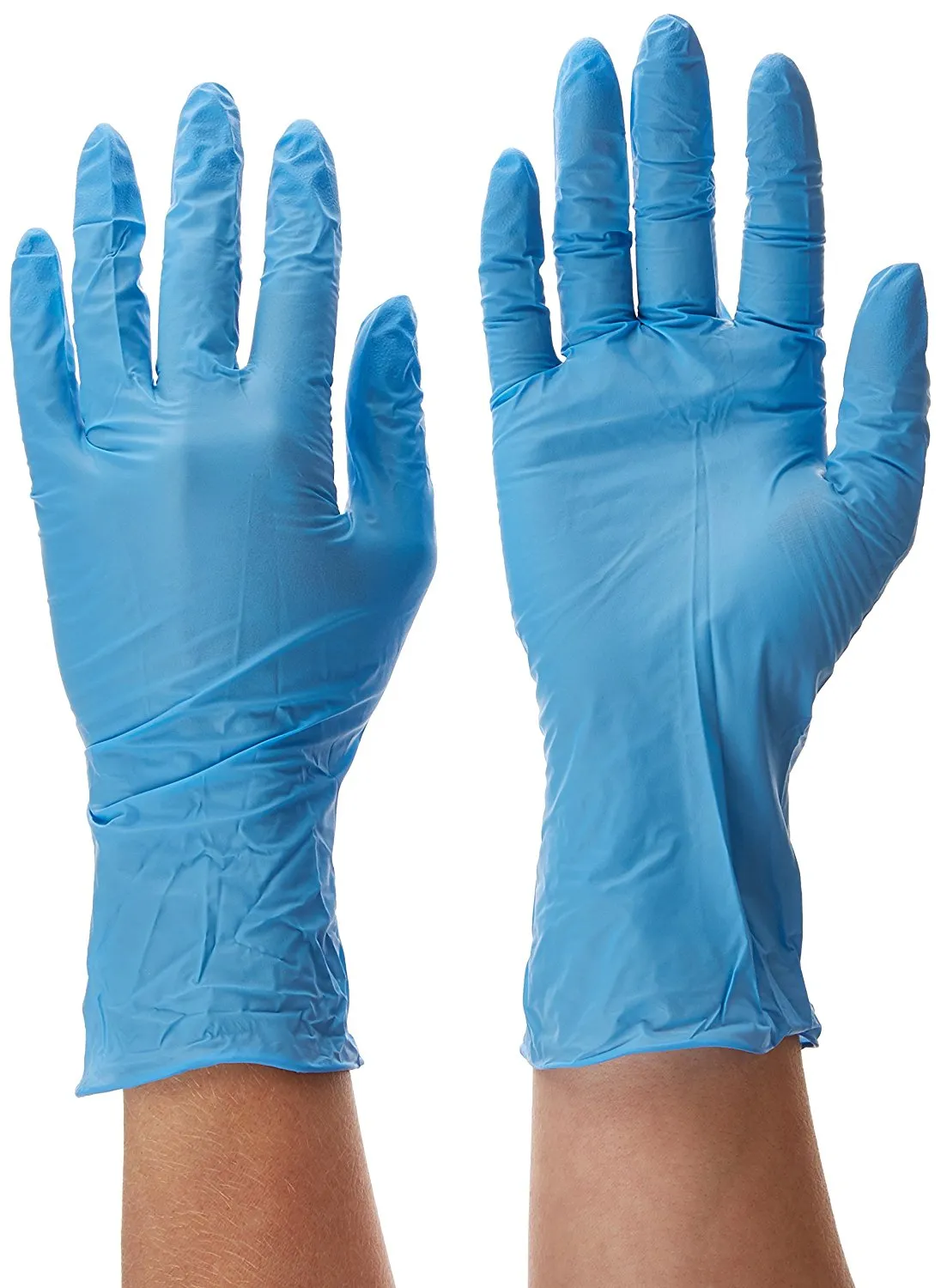 Blue Nitrile exam Gloves Powder-Free