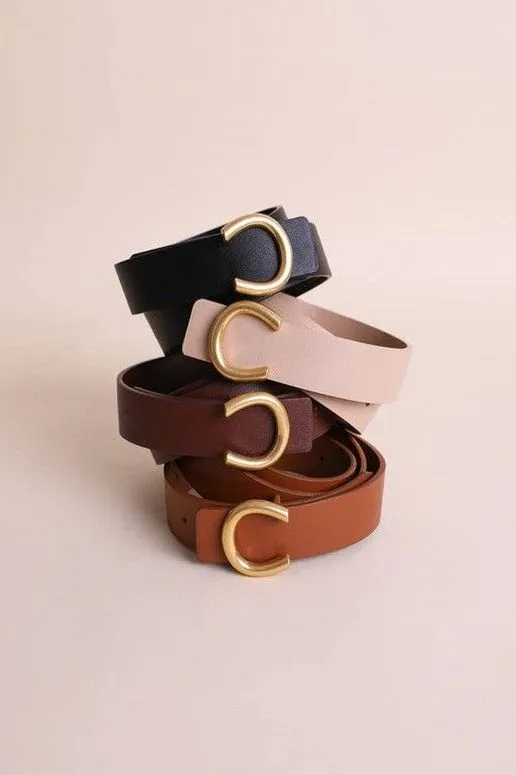 Classic Belt in Genuine Leather