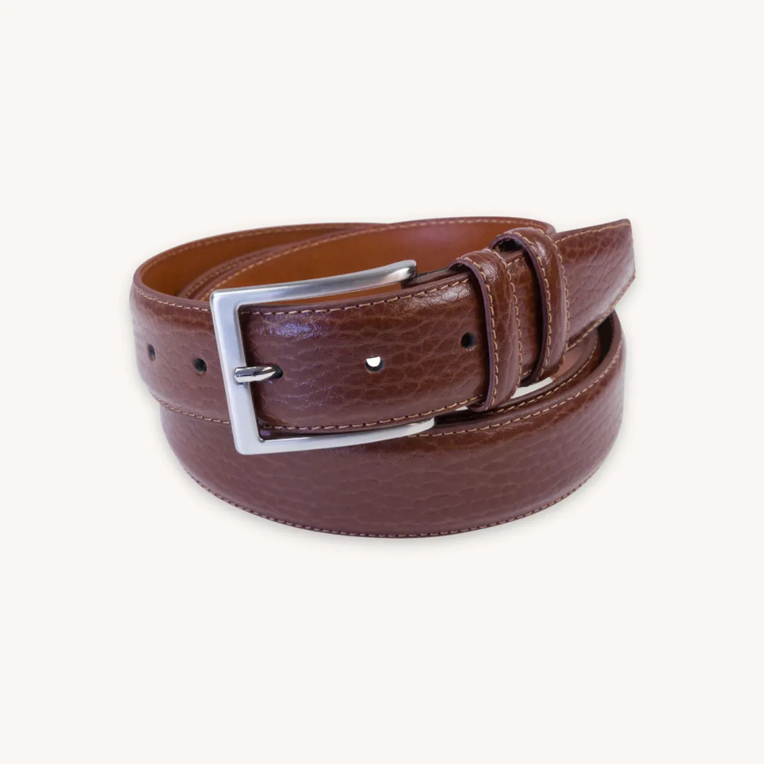 Cognac Leather Belt