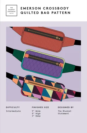 Emerson Crossbody Quilted Bag Pattern