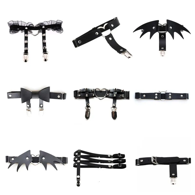 Harness Leg Chain Garter Belts