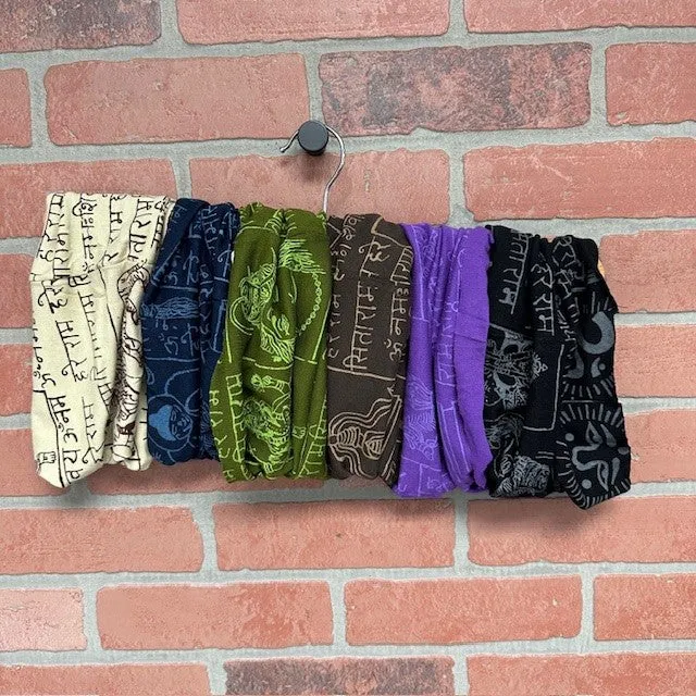Headband - Cotton Mantra Print