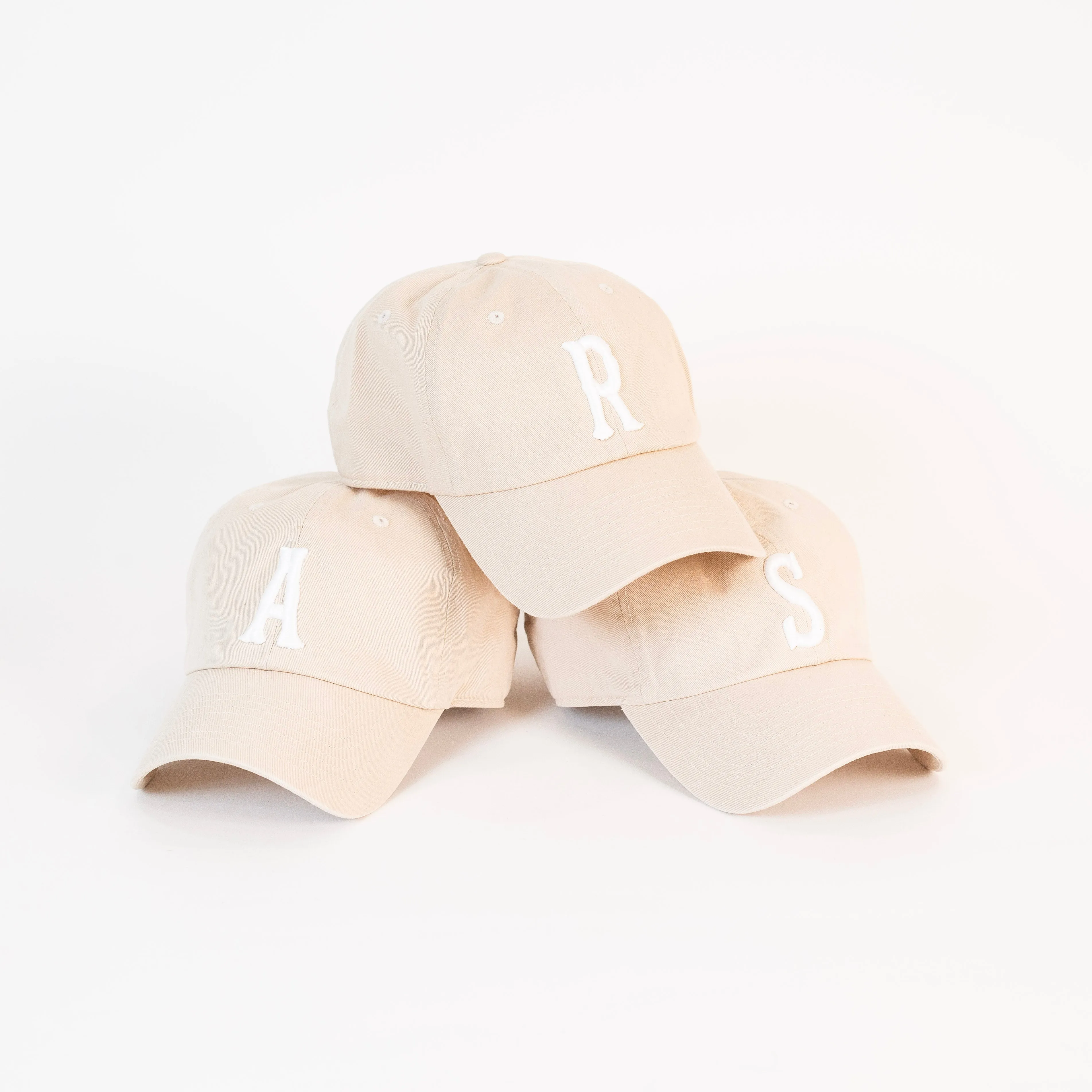 Letter Dad Hat (Sand   White Letter)