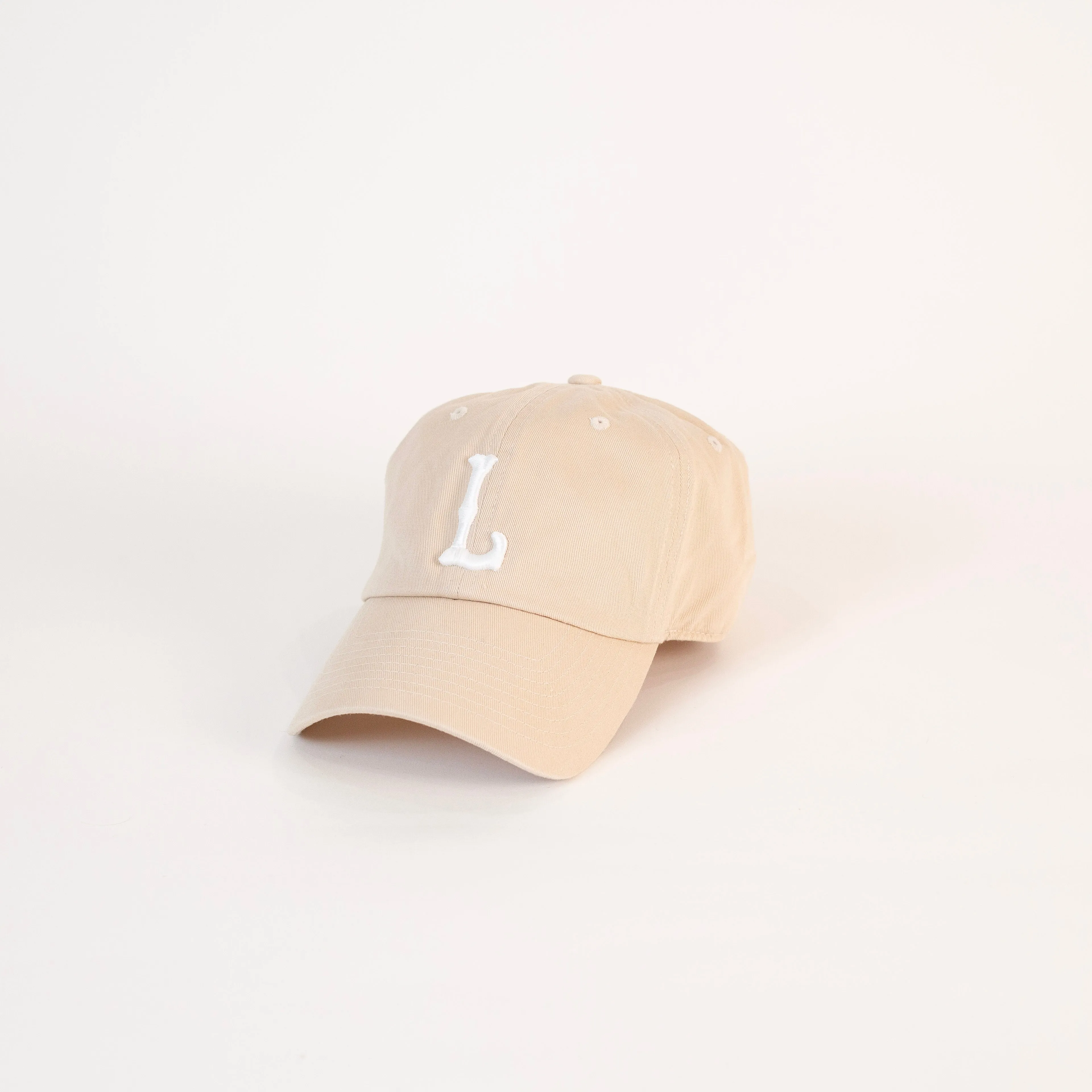 Letter Dad Hat (Sand   White Letter)