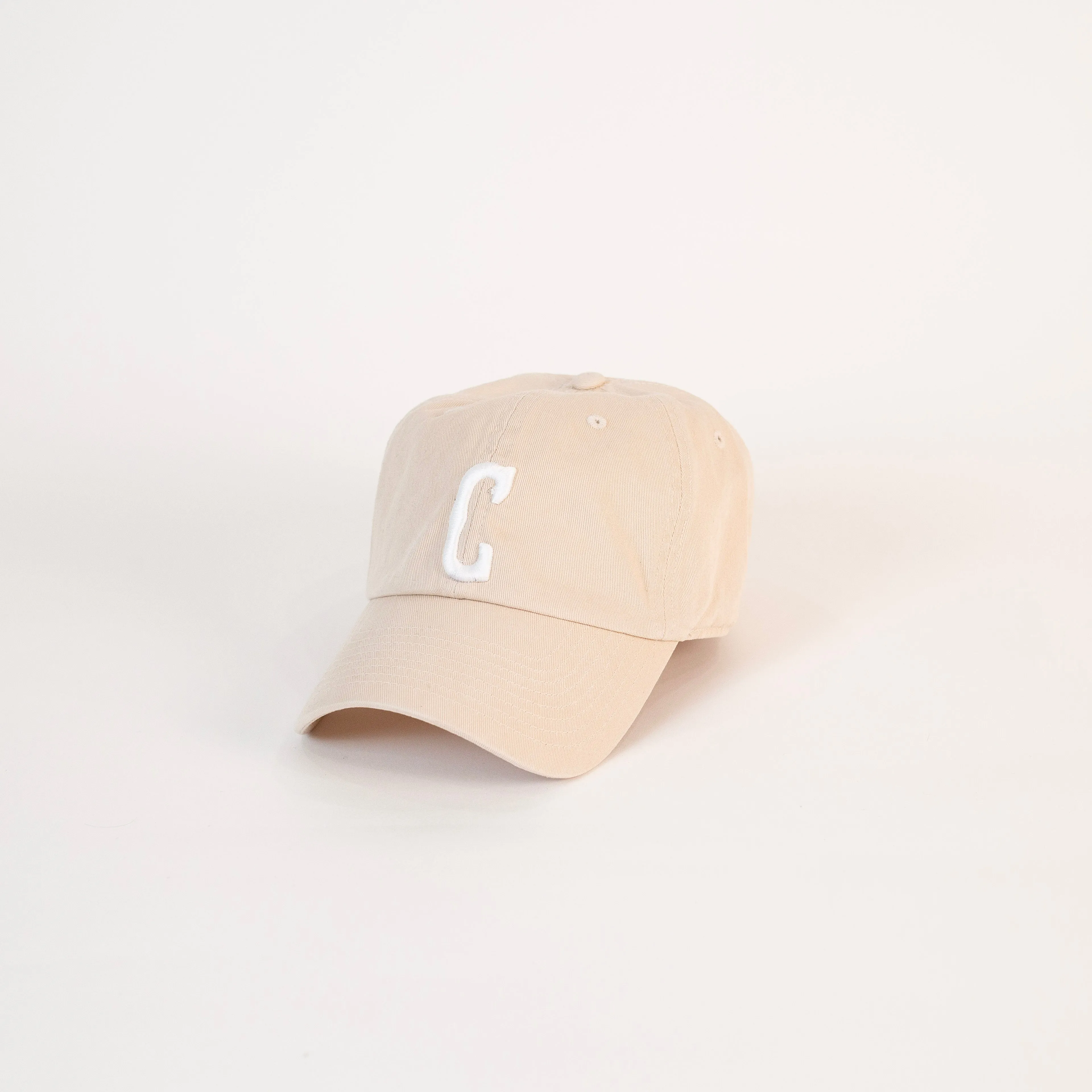 Letter Dad Hat (Sand   White Letter)