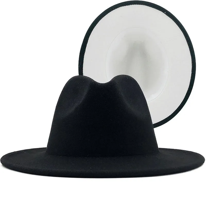 Red Bottom Fedora Hat
