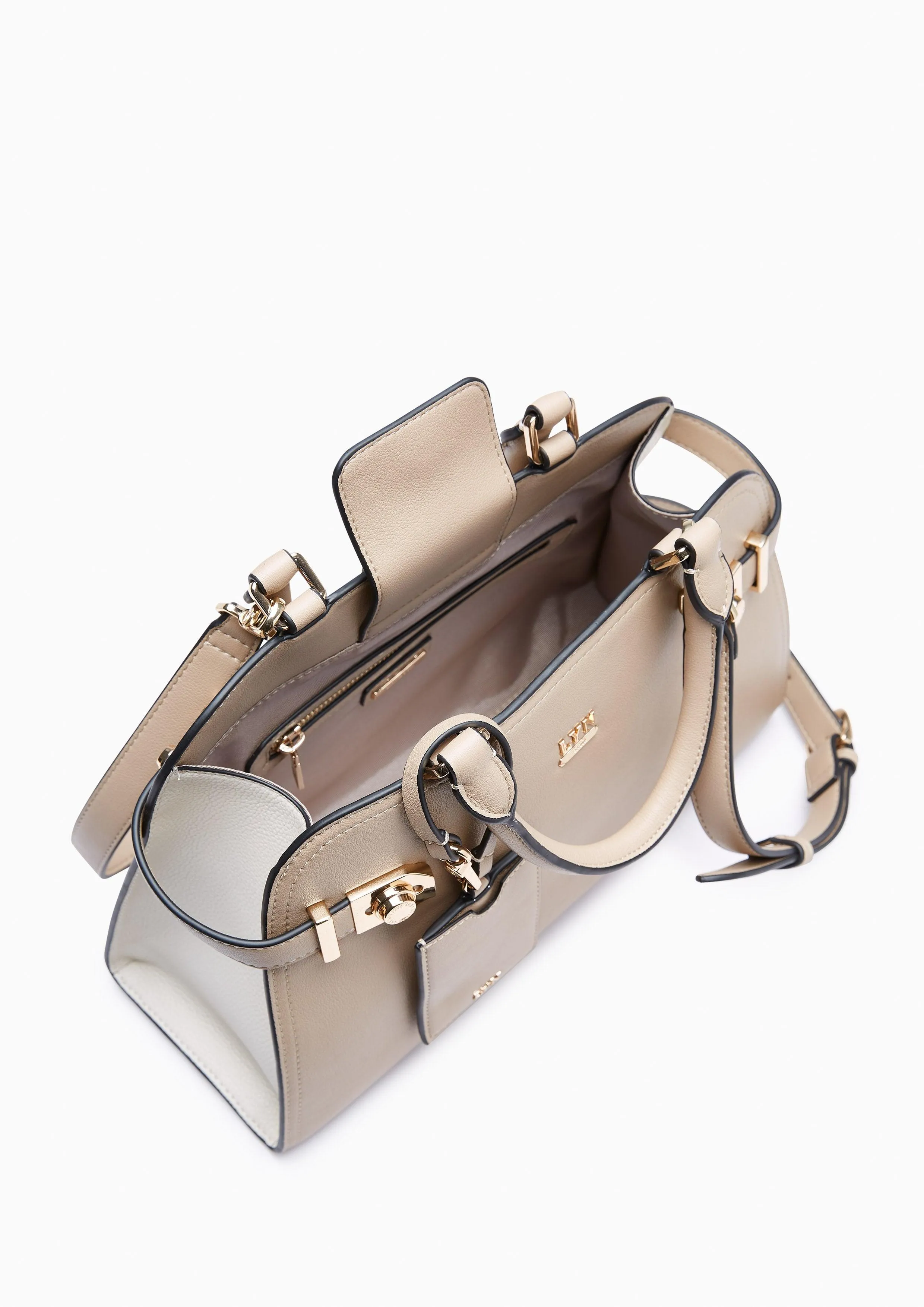 Refine L Tote Bag Beige