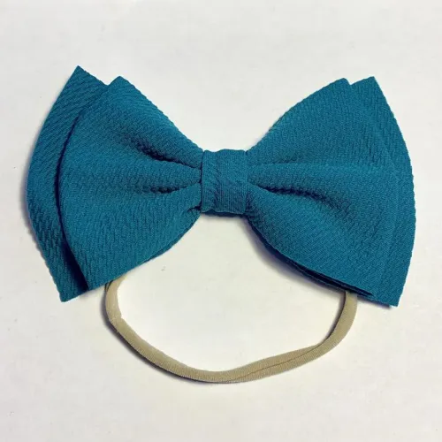 Sugar   Maple Skinny Headband with Big Bow