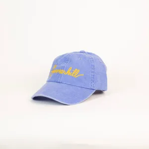 Summerhill Chain Stitch Dad Hat (Periwinkle)