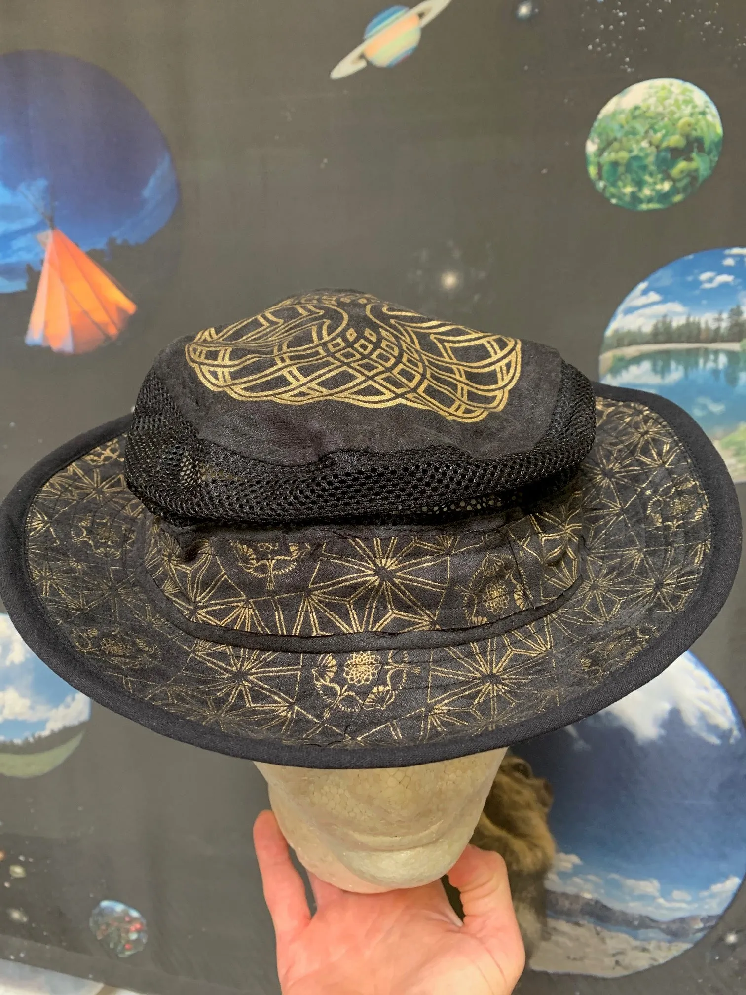 Sun Brim Safari Hat - Kids & Adult Sizes