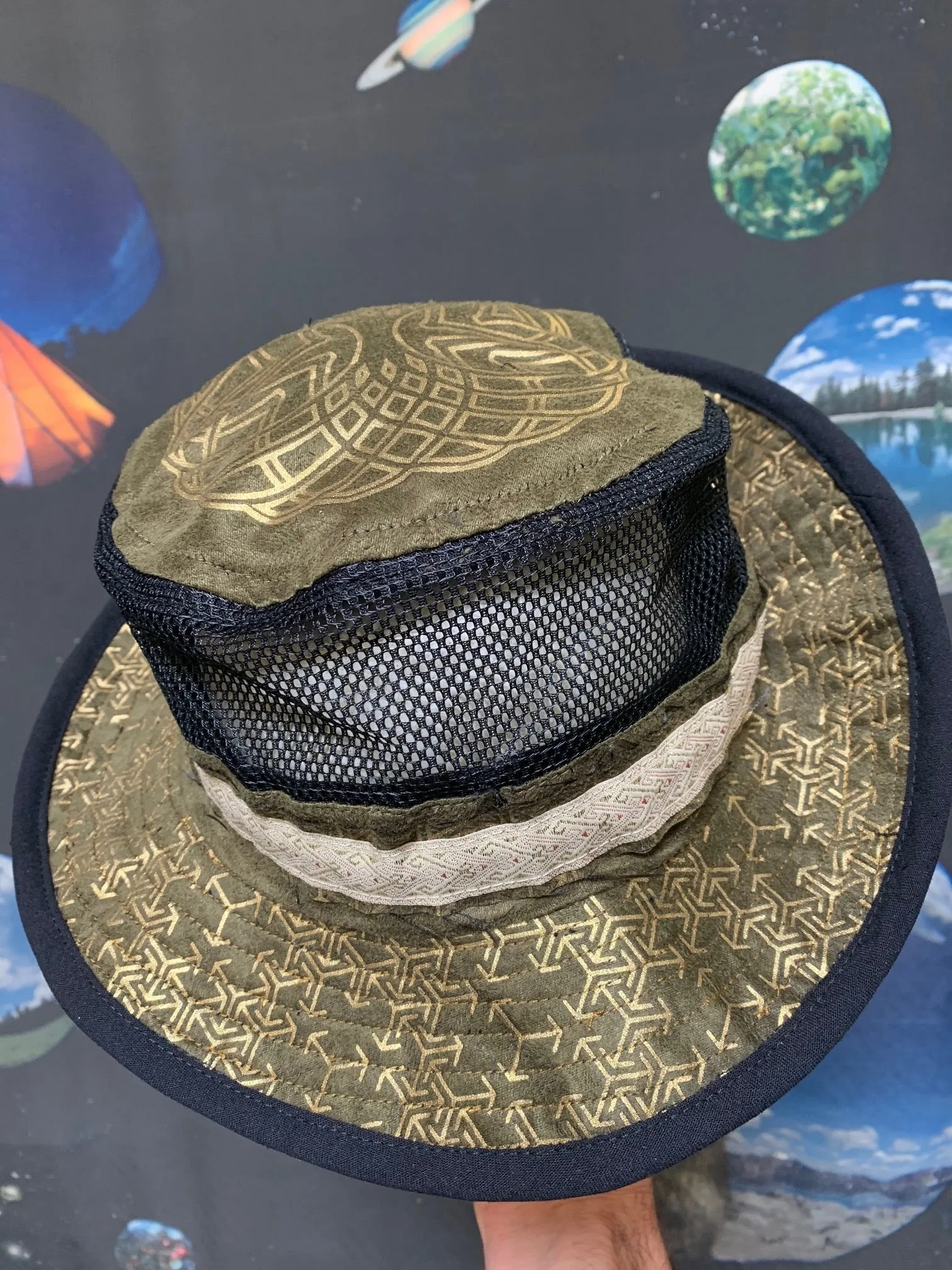 Sun Brim Safari Hat - Kids & Adult Sizes
