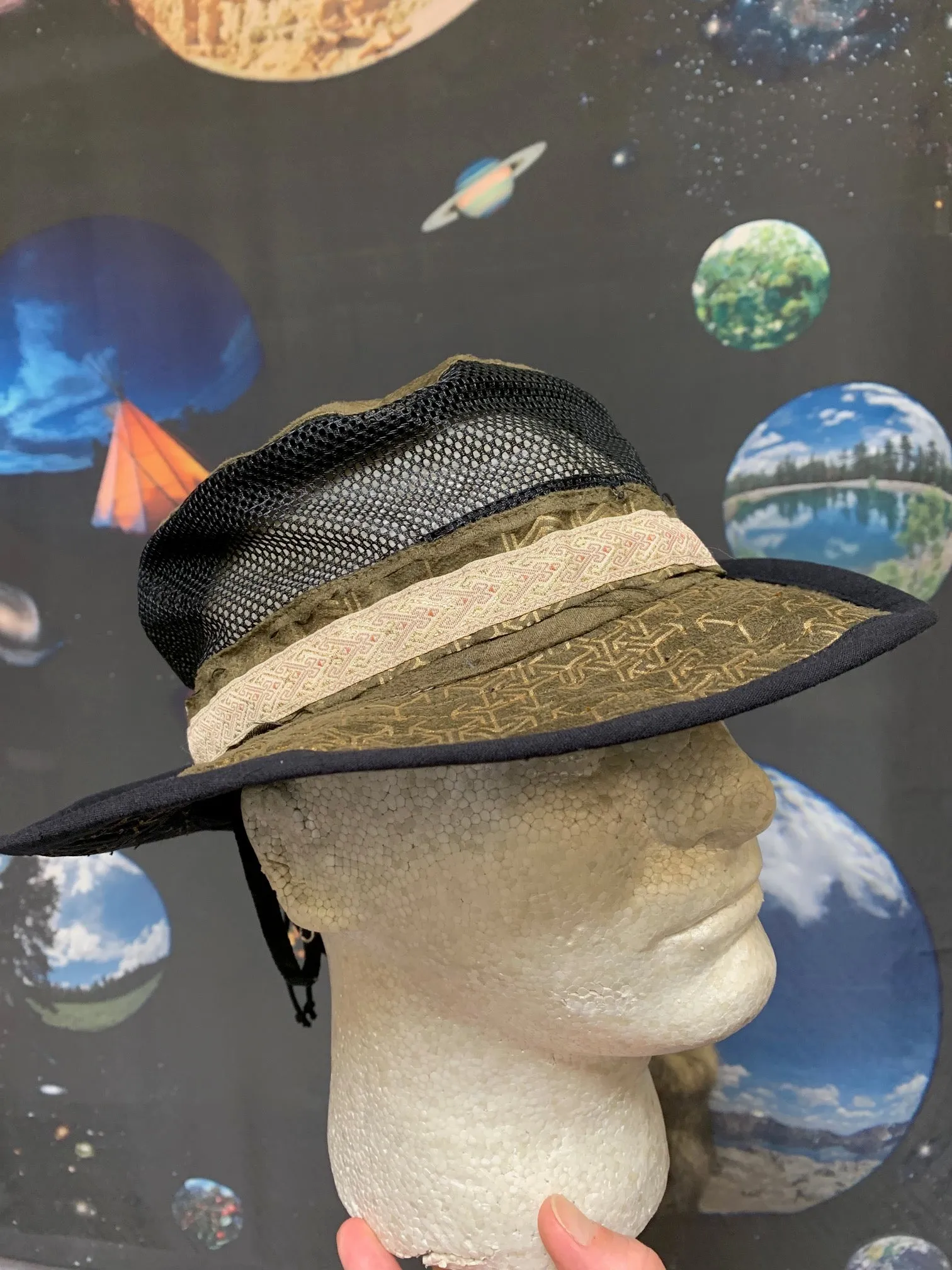Sun Brim Safari Hat - Kids & Adult Sizes