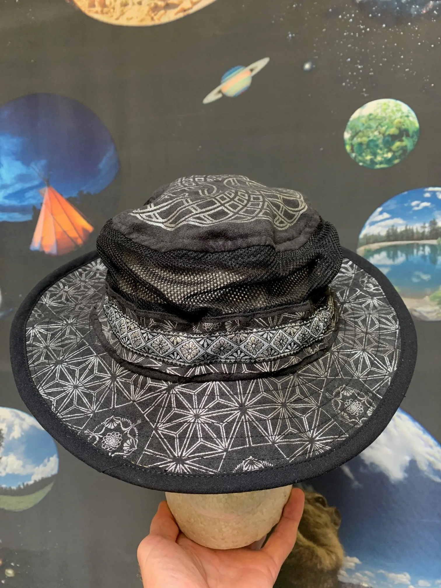 Sun Brim Safari Hat - Kids & Adult Sizes