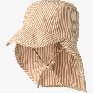 Sunhat Albert - caramel stripe