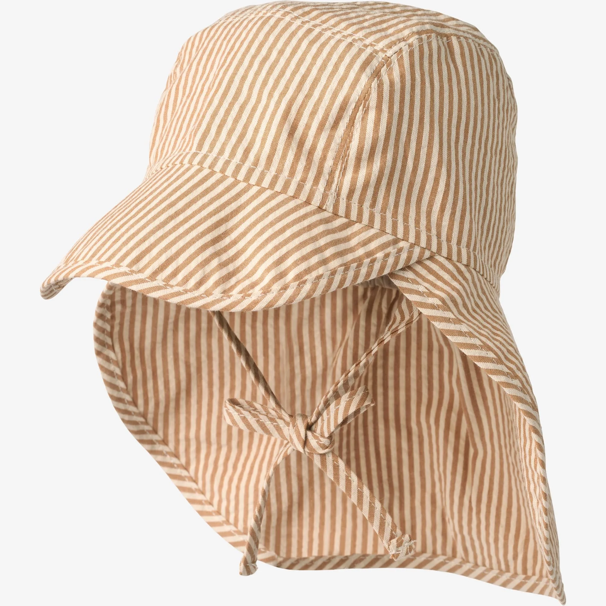 Sunhat Albert - caramel stripe