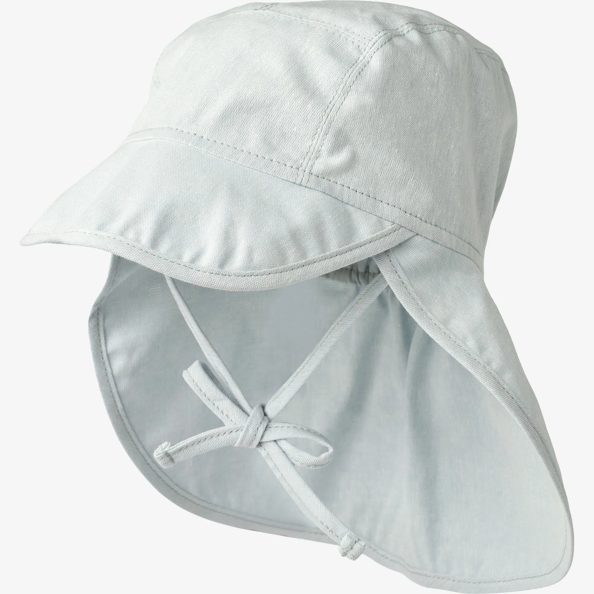 Sunhat Albert - light blue chambray
