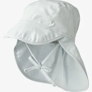 Sunhat Albert - light blue chambray