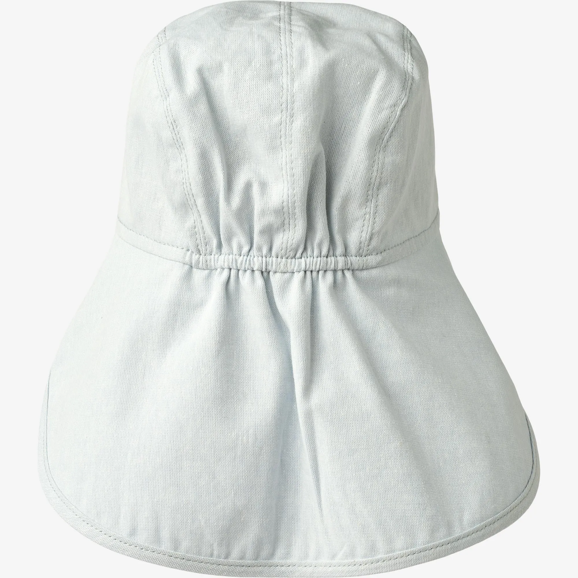 Sunhat Albert - light blue chambray