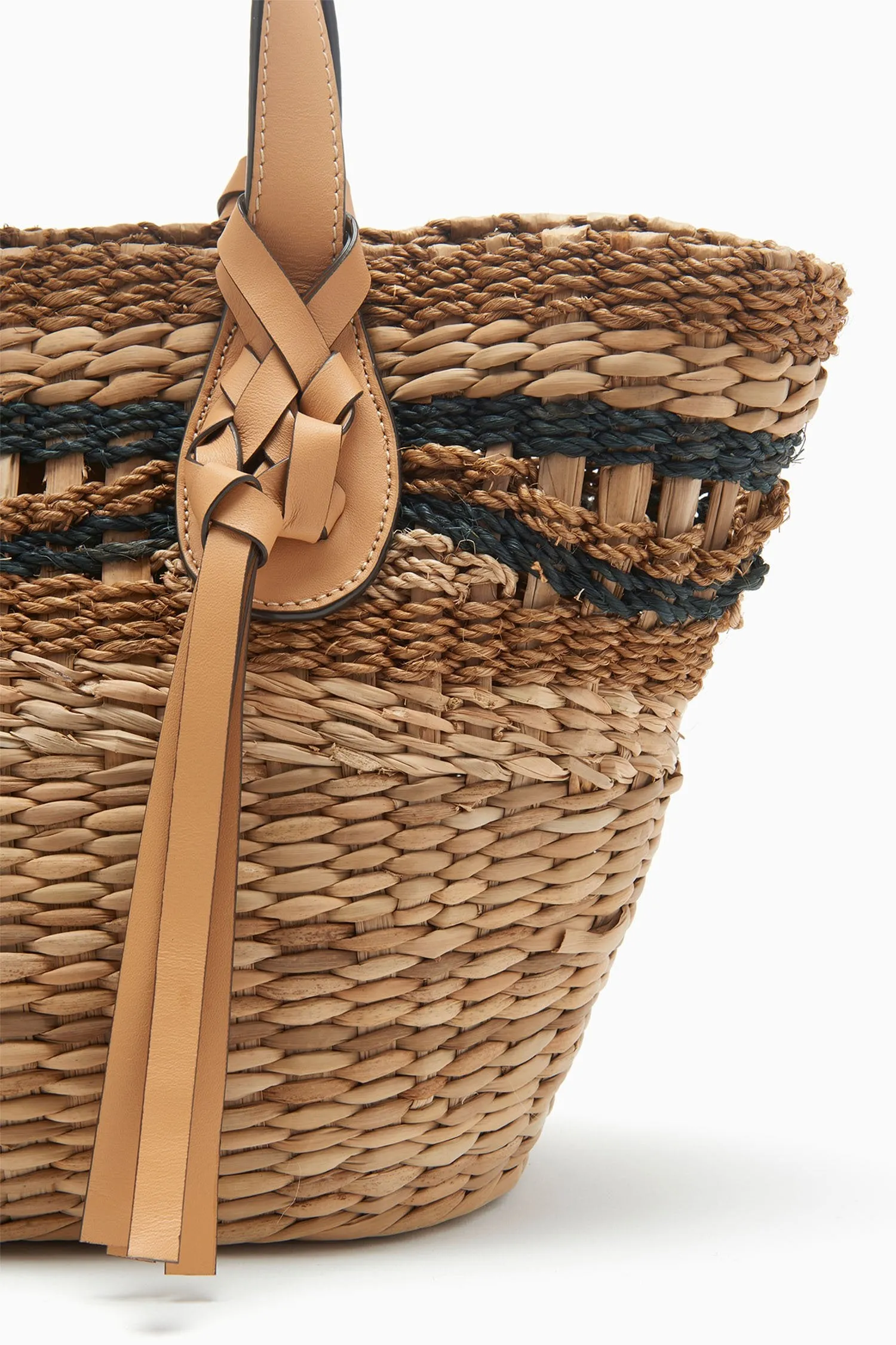 Ulla Johnson - Seaview Day Basket in Sand Stripe