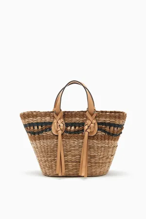 Ulla Johnson - Seaview Day Basket in Sand Stripe