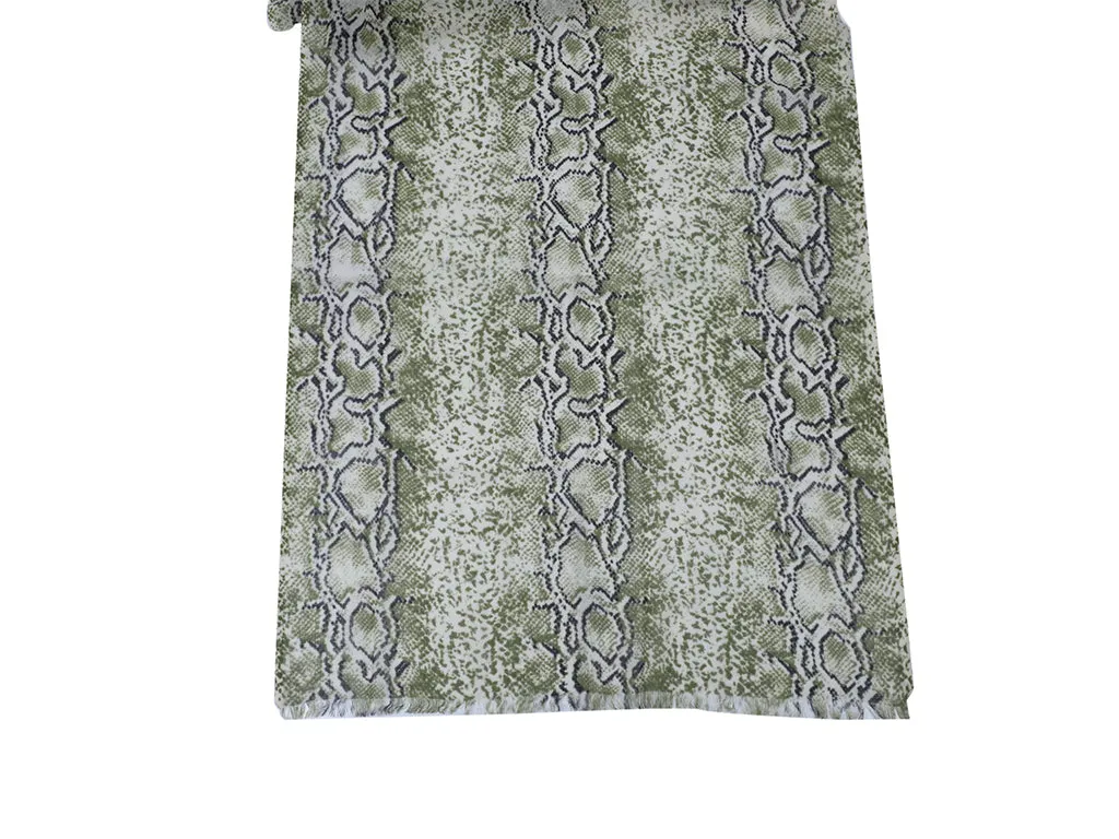 Wilderness Snake Print Scarf